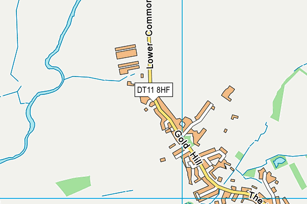 DT11 8HF map - OS VectorMap District (Ordnance Survey) DT11 8HF map - OS VectorMap District (Ordnance Survey)