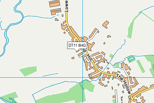 DT11 8HG map - OS VectorMap District (Ordnance Survey) DT11 8HG map - OS VectorMap District (Ordnance Survey)