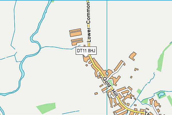 DT11 8HJ map - OS VectorMap District (Ordnance Survey) DT11 8HJ map - OS VectorMap District (Ordnance Survey)