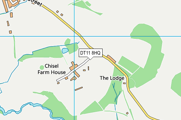 DT11 8HQ map - OS VectorMap District (Ordnance Survey) DT11 8HQ map - OS VectorMap District (Ordnance Survey)