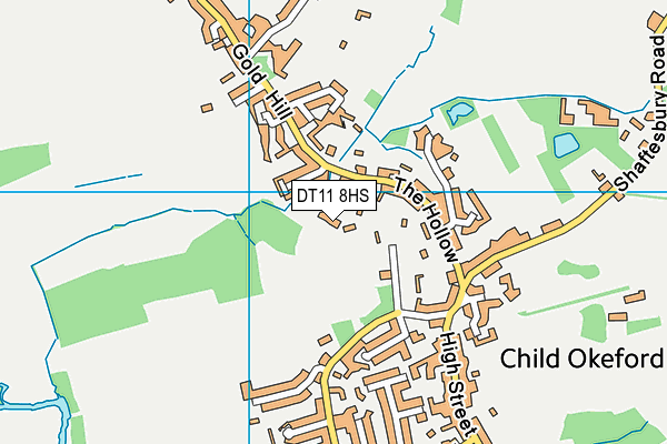 DT11 8HS map - OS VectorMap District (Ordnance Survey) DT11 8HS map - OS VectorMap District (Ordnance Survey)