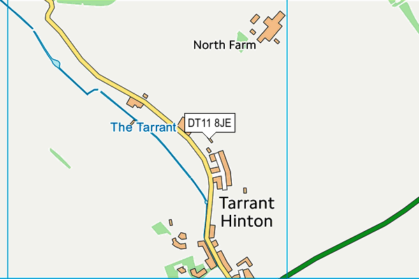 DT11 8JE map - OS VectorMap District (Ordnance Survey) DT11 8JE map - OS VectorMap District (Ordnance Survey)