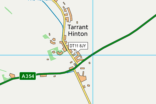 DT11 8JY map - OS VectorMap District (Ordnance Survey)