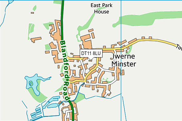 DT11 8LU map - OS VectorMap District (Ordnance Survey) DT11 8LU map - OS VectorMap District (Ordnance Survey)