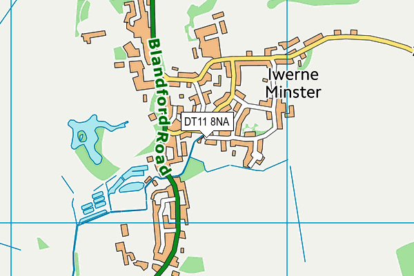 DT11 8NA map - OS VectorMap District (Ordnance Survey) DT11 8NA map - OS VectorMap District (Ordnance Survey)