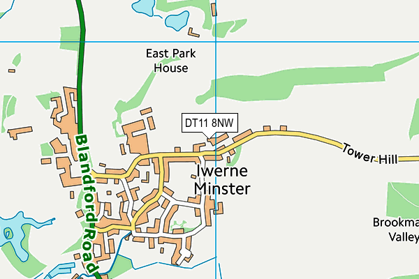 DT11 8NW map - OS VectorMap District (Ordnance Survey) DT11 8NW map - OS VectorMap District (Ordnance Survey)