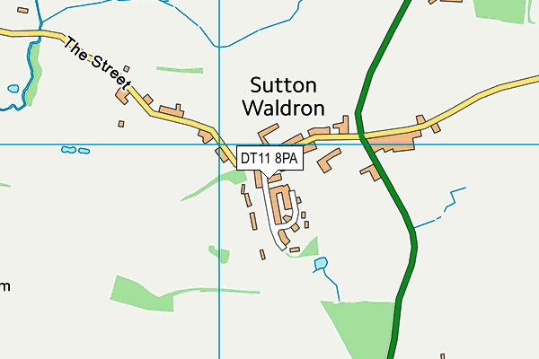 DT11 8PA map - OS VectorMap District (Ordnance Survey) DT11 8PA map - OS VectorMap District (Ordnance Survey)