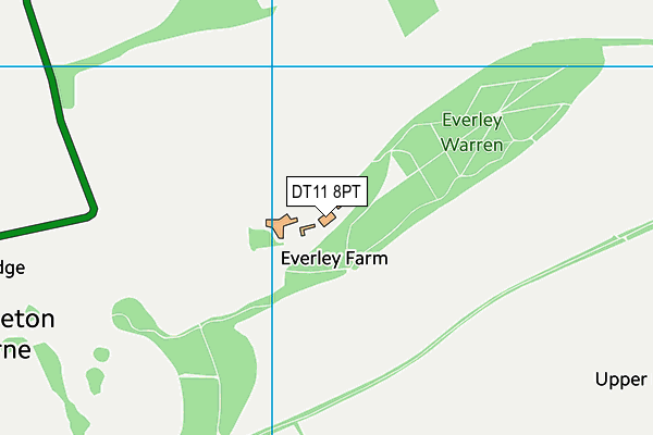 DT11 8PT map - OS VectorMap District (Ordnance Survey) DT11 8PT map - OS VectorMap District (Ordnance Survey)