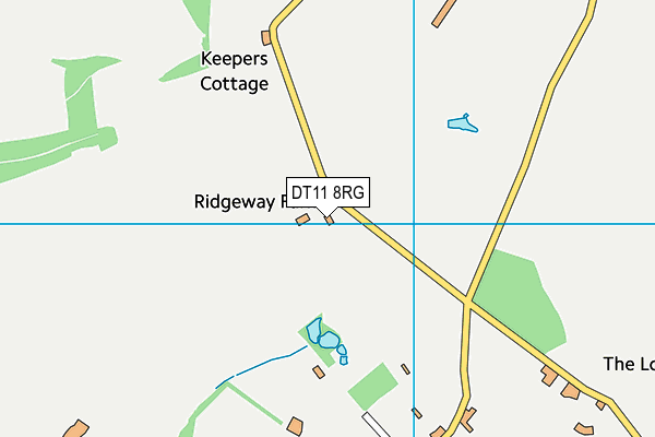 DT11 8RG map - OS VectorMap District (Ordnance Survey) DT11 8RG map - OS VectorMap District (Ordnance Survey)