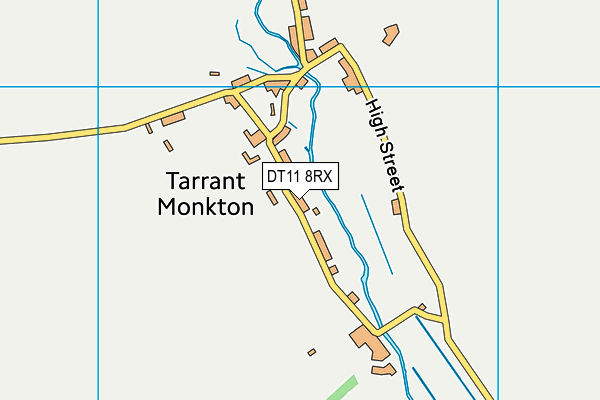 DT11 8RX map - OS VectorMap District (Ordnance Survey) DT11 8RX map - OS VectorMap District (Ordnance Survey)