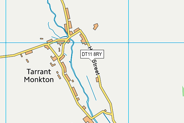 DT11 8RY map - OS VectorMap District (Ordnance Survey) DT11 8RY map - OS VectorMap District (Ordnance Survey)