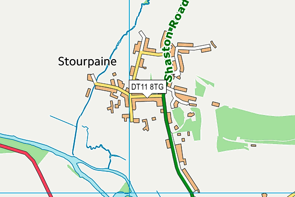 DT11 8TG map - OS VectorMap District (Ordnance Survey) DT11 8TG map - OS VectorMap District (Ordnance Survey)