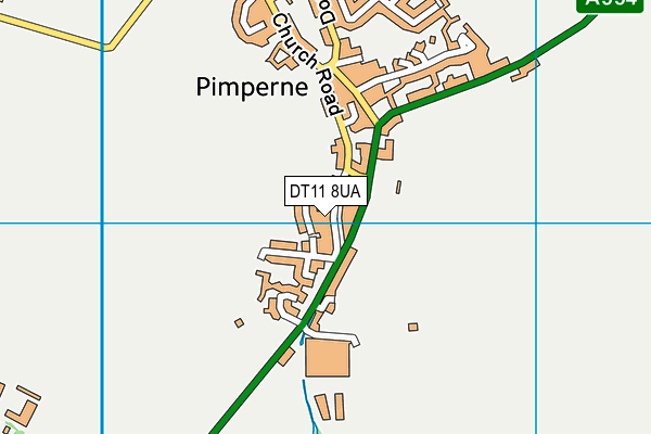 DT11 8UA map - OS VectorMap District (Ordnance Survey) DT11 8UA map - OS VectorMap District (Ordnance Survey)