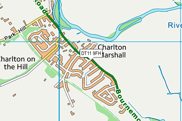 DT11 9FH map - OS VectorMap District (Ordnance Survey) DT11 9FH map - OS VectorMap District (Ordnance Survey)
