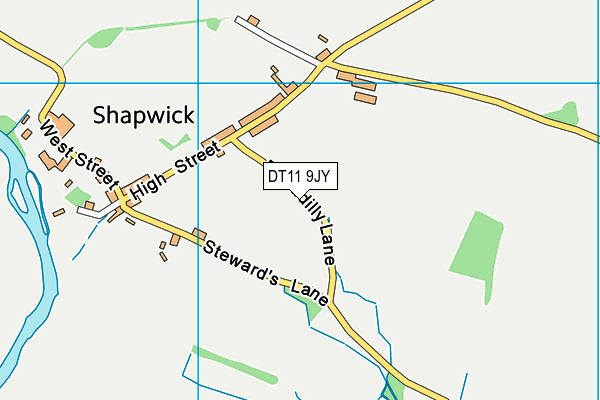 DT11 9JY map - OS VectorMap District (Ordnance Survey) DT11 9JY map - OS VectorMap District (Ordnance Survey)