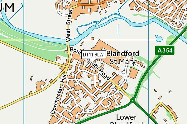 DT11 9LW map - OS VectorMap District (Ordnance Survey) DT11 9LW map - OS VectorMap District (Ordnance Survey)