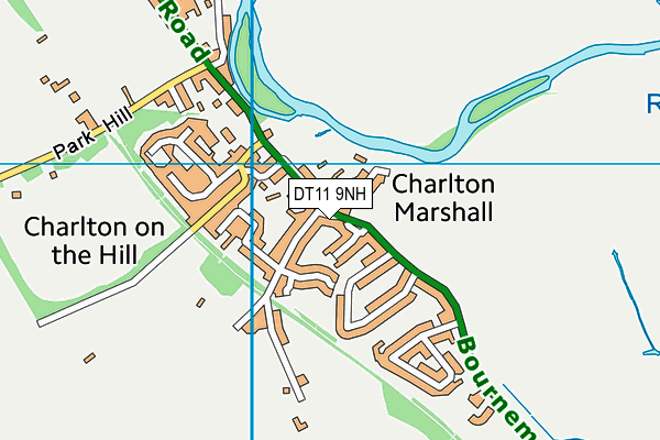 DT11 9NH map - OS VectorMap District (Ordnance Survey) DT11 9NH map - OS VectorMap District (Ordnance Survey)
