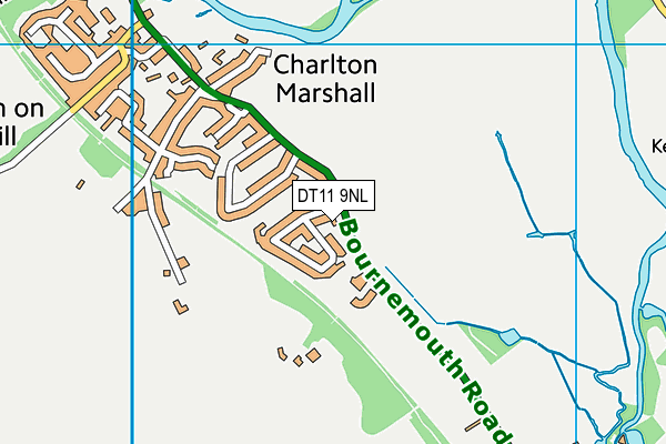 DT11 9NL map - OS VectorMap District (Ordnance Survey) DT11 9NL map - OS VectorMap District (Ordnance Survey)