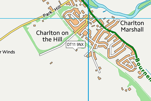 DT11 9NX map - OS VectorMap District (Ordnance Survey) DT11 9NX map - OS VectorMap District (Ordnance Survey)