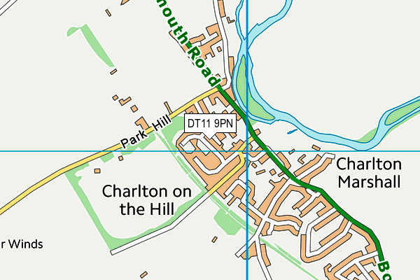 DT11 9PN map - OS VectorMap District (Ordnance Survey) DT11 9PN map - OS VectorMap District (Ordnance Survey)