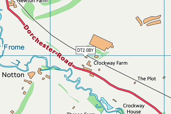 DT2 0BY map - OS VectorMap District (Ordnance Survey) DT2 0BY map - OS VectorMap District (Ordnance Survey)