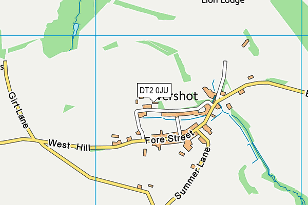 DT2 0JU map - OS VectorMap District (Ordnance Survey) DT2 0JU map - OS VectorMap District (Ordnance Survey)