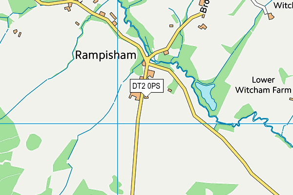 DT2 0PS map - OS VectorMap District (Ordnance Survey)