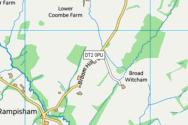 DT2 0PU map - OS VectorMap District (Ordnance Survey) DT2 0PU map - OS VectorMap District (Ordnance Survey)
