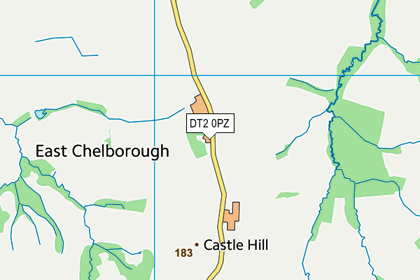 DT2 0PZ map - OS VectorMap District (Ordnance Survey) DT2 0PZ map - OS VectorMap District (Ordnance Survey)