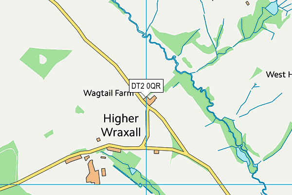 DT2 0QR map - OS VectorMap District (Ordnance Survey) DT2 0QR map - OS VectorMap District (Ordnance Survey)