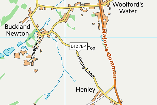 DT2 7BP map - OS VectorMap District (Ordnance Survey) DT2 7BP map - OS VectorMap District (Ordnance Survey)