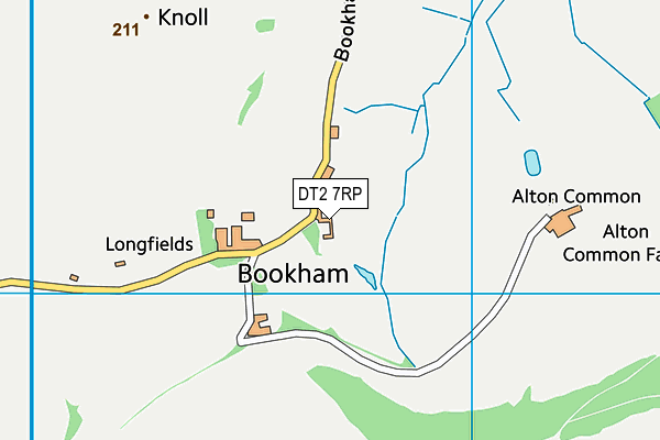 DT2 7RP map - OS VectorMap District (Ordnance Survey) DT2 7RP map - OS VectorMap District (Ordnance Survey)