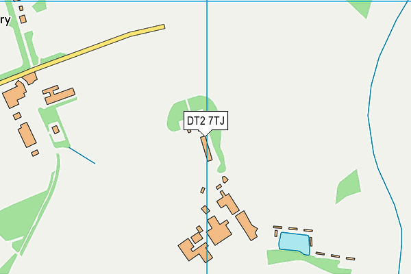 DT2 7TJ map - OS VectorMap District (Ordnance Survey) DT2 7TJ map - OS VectorMap District (Ordnance Survey)