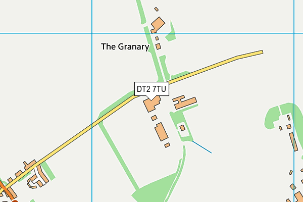 DT2 7TU map - OS VectorMap District (Ordnance Survey) DT2 7TU map - OS VectorMap District (Ordnance Survey)