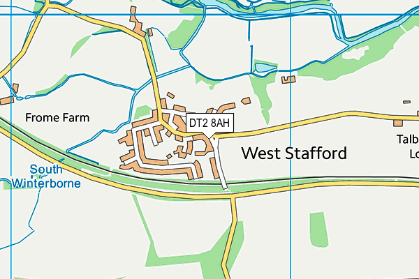 DT2 8AH map - OS VectorMap District (Ordnance Survey) DT2 8AH map - OS VectorMap District (Ordnance Survey)