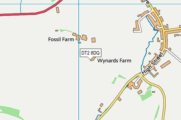 DT2 8DQ map - OS VectorMap District (Ordnance Survey) DT2 8DQ map - OS VectorMap District (Ordnance Survey)