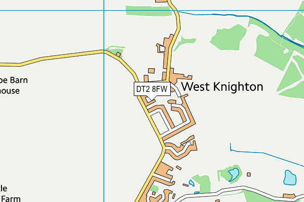 DT2 8FW map - OS VectorMap District (Ordnance Survey) DT2 8FW map - OS VectorMap District (Ordnance Survey)