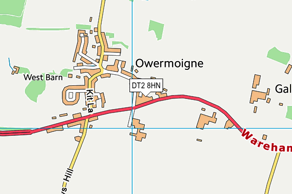 DT2 8HN map - OS VectorMap District (Ordnance Survey) DT2 8HN map - OS VectorMap District (Ordnance Survey)