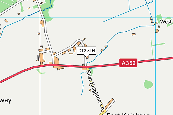 DT2 8LH map - OS VectorMap District (Ordnance Survey) DT2 8LH map - OS VectorMap District (Ordnance Survey)