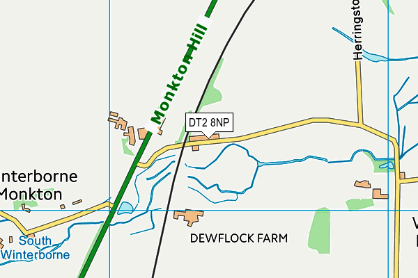 DT2 8NP map - OS VectorMap District (Ordnance Survey) DT2 8NP map - OS VectorMap District (Ordnance Survey)
