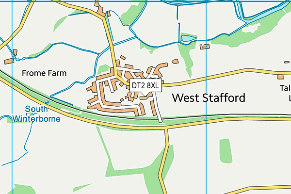 DT2 8XL map - OS VectorMap District (Ordnance Survey) DT2 8XL map - OS VectorMap District (Ordnance Survey)