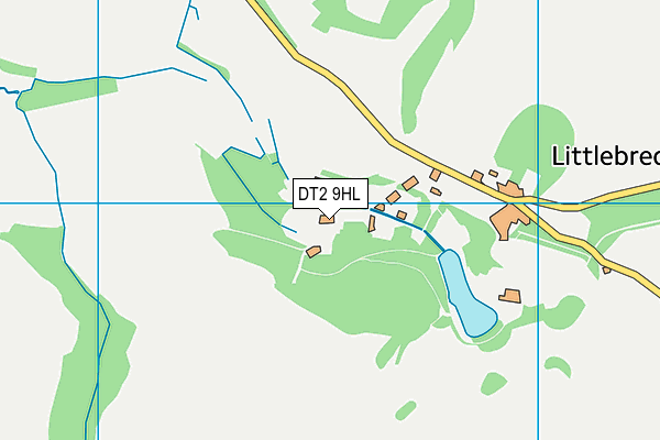 DT2 9HL map - OS VectorMap District (Ordnance Survey) DT2 9HL map - OS VectorMap District (Ordnance Survey)