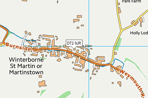 DT2 9JR map - OS VectorMap District (Ordnance Survey) DT2 9JR map - OS VectorMap District (Ordnance Survey)