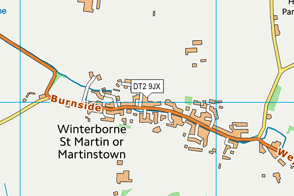 DT2 9JX map - OS VectorMap District (Ordnance Survey) DT2 9JX map - OS VectorMap District (Ordnance Survey)