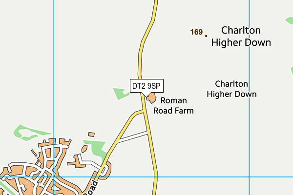 DT2 9SP map - OS VectorMap District (Ordnance Survey) DT2 9SP map - OS VectorMap District (Ordnance Survey)
