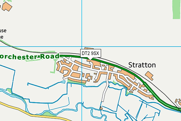 DT2 9SX map - OS VectorMap District (Ordnance Survey) DT2 9SX map - OS VectorMap District (Ordnance Survey)