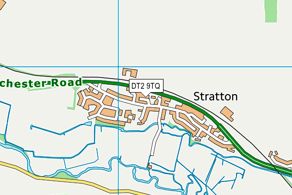 DT2 9TQ map - OS VectorMap District (Ordnance Survey) DT2 9TQ map - OS VectorMap District (Ordnance Survey)
