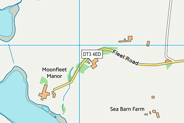 DT3 4ED map - OS VectorMap District (Ordnance Survey) DT3 4ED map - OS VectorMap District (Ordnance Survey)