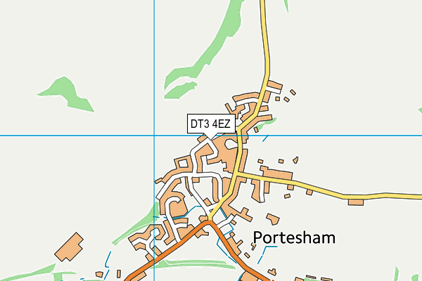 DT3 4EZ map - OS VectorMap District (Ordnance Survey) DT3 4EZ map - OS VectorMap District (Ordnance Survey)