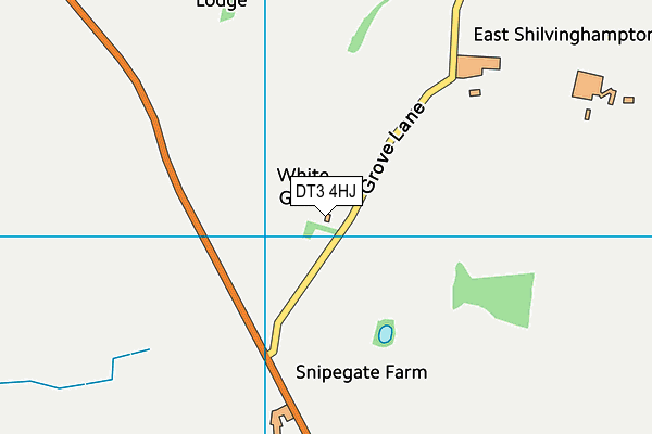 DT3 4HJ map - OS VectorMap District (Ordnance Survey) DT3 4HJ map - OS VectorMap District (Ordnance Survey)